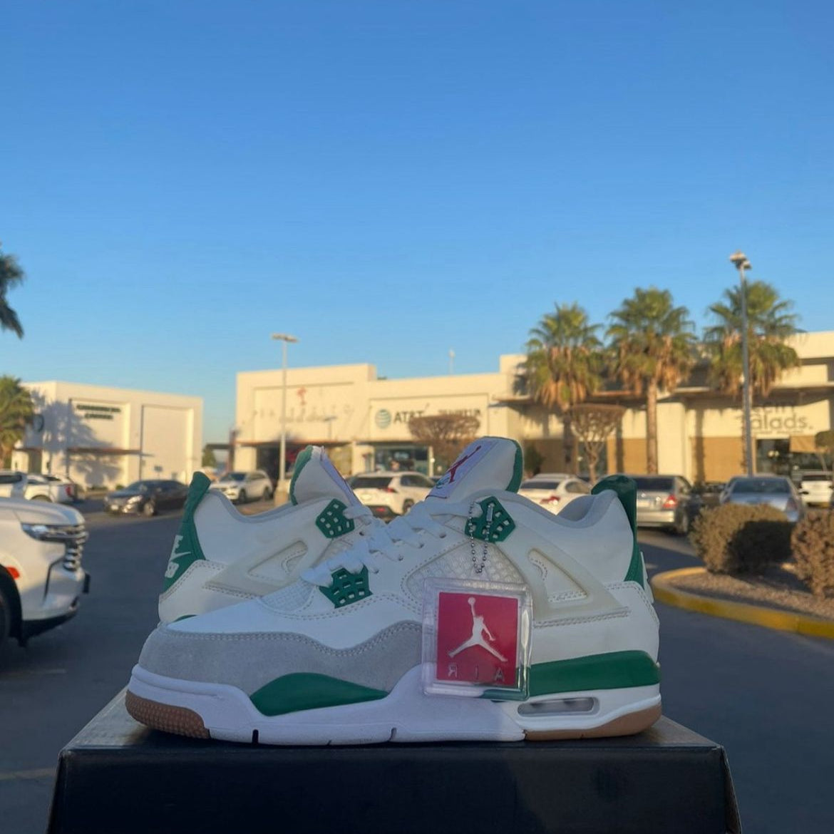 Nike SB x Jordan 4 Pine Green