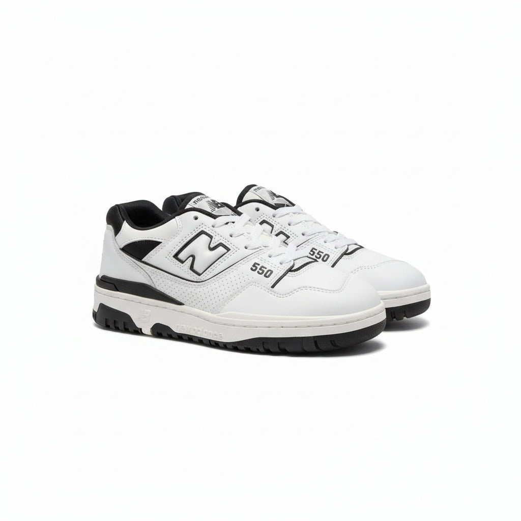 New Balance 550 White and black