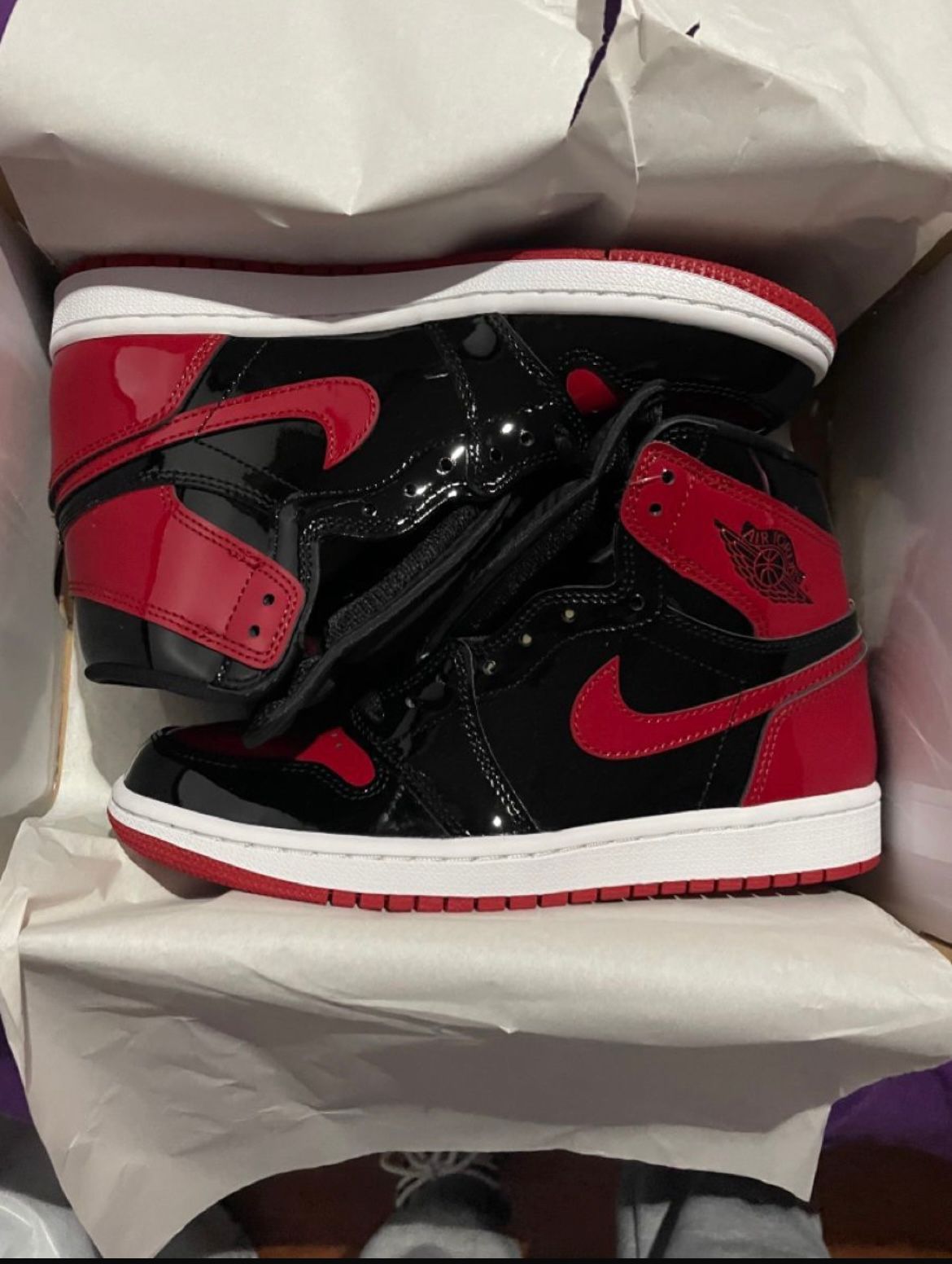Nike Jordan 1 High OG Bred Patent